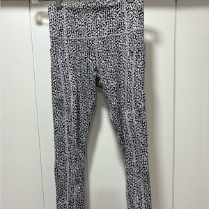 Athleta ULTIMATE STASH HIGH RISE 7/8 LEGGING Camilla Water Violet Texture XS